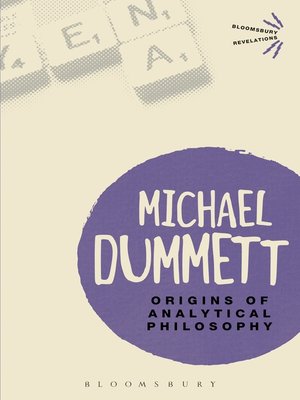 cover image of Origins of Analytical Philosophy